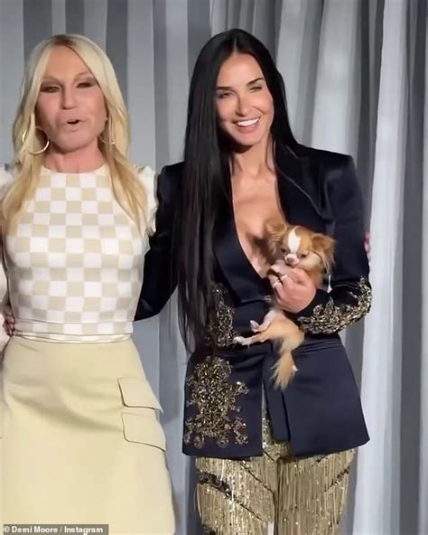 versace chihuahua|demi moore versace.